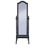 CABOT WOOD ADJUSTABLE FULL LENGTH CHEVAL MIRROR BLACK - Image 3