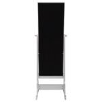 MOORE CHEVAL MIRROR WITH JEWELRY STORAGE SILVER - Image 9