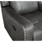 9515DGY-2 Double Reclining Love Seat with Center Console - Image 6