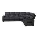 9516BLKS*33L2RCNPWH 3-Piece Power Reclining Sectional with Right Side Console, Drop-Down Cup Holders, Power Headrests, Storage Arms(Top and Side), Cup holders, Reading Lights, Charging Ports, Wireless speakers, Two Wireless Chargers, and LED lighting - Image 3