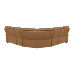 9516BRWS*32LCN2RCNPWH 3-Piece Power Reclining Sectional with Consoles, Power Headrests, Storage Arms(Top and Side), Cup holders, Charging Ports, Wireless speakers and LED lighting - Image 3