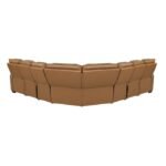 9516BRWS*33L3RPWH 3-Piece Power Reclining Sectional with Center Drop-Down Cup Holders, Power Headrests, Storage Arms(Top and Side), Cup holders, Charging Ports, Reading Lights, Wireless Chargers, Charging Ports and LED Lighting - Image 3