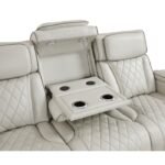 9516TPES*33L3RPWH 3-Piece Power Reclining Sectional with Center Drop-Down Cup Holders, Power Headrests, Storage Arms(Top and Side), Cup holders, Charging Ports, Reading Lights, Wireless Chargers, Charging Ports and LED Lighting - Image 5