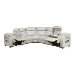 9516TPES*32LCN3RPWH 3-Piece Power Reclining Sectional with Left Side Console, Drop-Down Cup Holders, Power Headrests, Storage Arms(Top and Side), Cup holders, Reading Lights, Charging Ports, Wireless speakers, Two Wireless Chargers, and LED lighting - Image 5