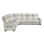 9516TPES*32LCN3RPWH 3-Piece Power Reclining Sectional with Left Side Console, Drop-Down Cup Holders, Power Headrests, Storage Arms(Top and Side), Cup holders, Reading Lights, Charging Ports, Wireless speakers, Two Wireless Chargers, and LED lighting - Image 2