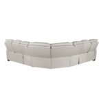 9516TPES*33L3RPWH 3-Piece Power Reclining Sectional with Center Drop-Down Cup Holders, Power Headrests, Storage Arms(Top and Side), Cup holders, Charging Ports, Reading Lights, Wireless Chargers, Charging Ports and LED Lighting - Image 3