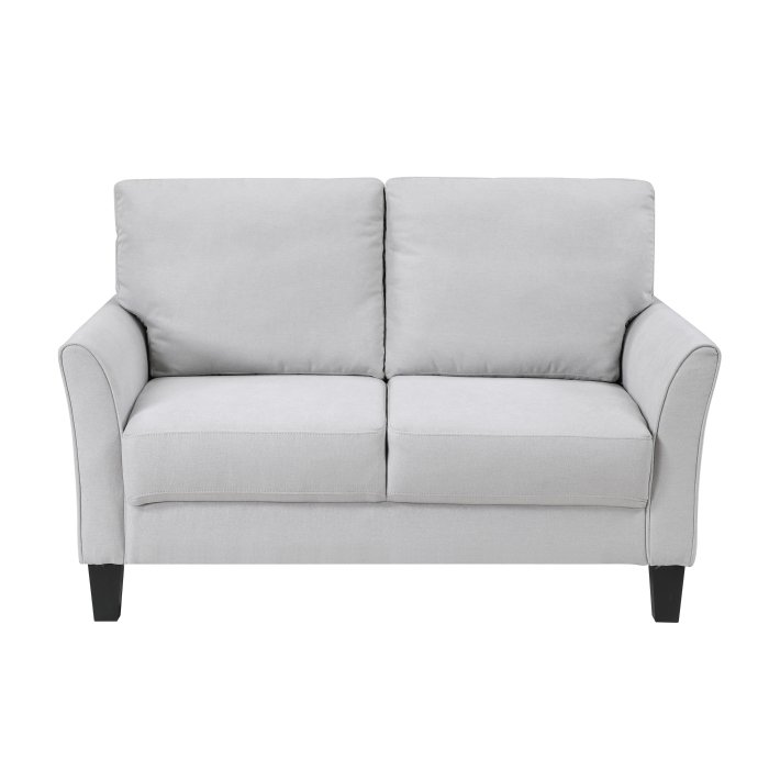 9519GRY-2_noBG___l.jpg 9519GRY-2 Love Seat - Image 1
