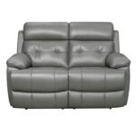 9529GRY-2 Double Reclining Love Seat