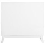 GAMBON 2-DOOR WOOD HONEYCOMB PATTERN ACCENT CABINET WHITE - Image 5