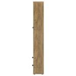 HAWTHORNE 4-SHELF GLASS DOOR TALL CABINET WITH DRAWERS MANGO - Image 6
