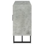 ABELARDO 3-DRAWER ENGINEERED WOOD CABINET WEATHERED OAK - Image 6