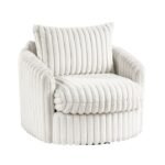 9539BEG-1SW Swivel Chair