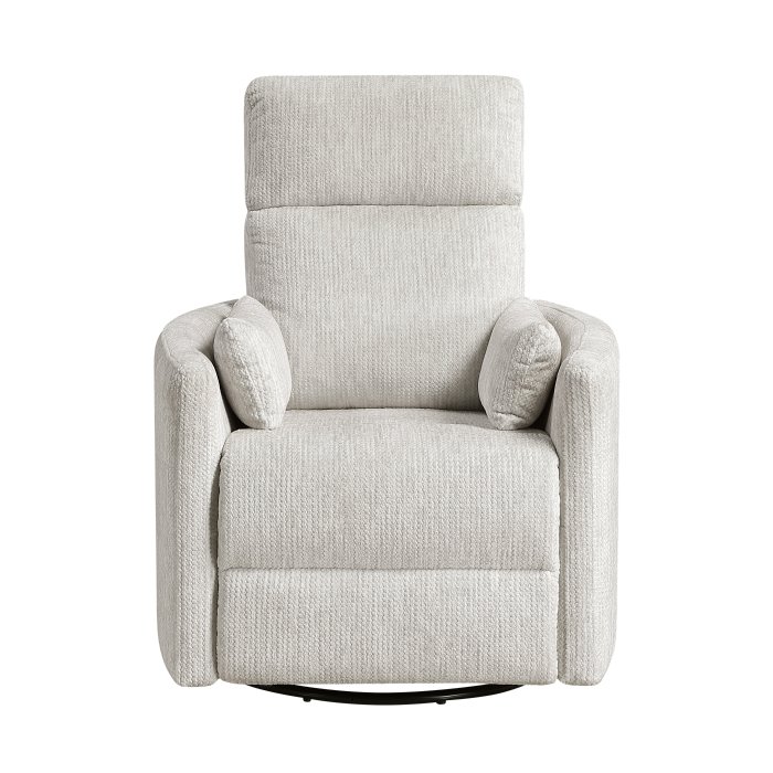 9555BEG-1SW_noBG_front__l.jpg 9555BEG-1SW Swivel Glider Reclining Chair - Image 1