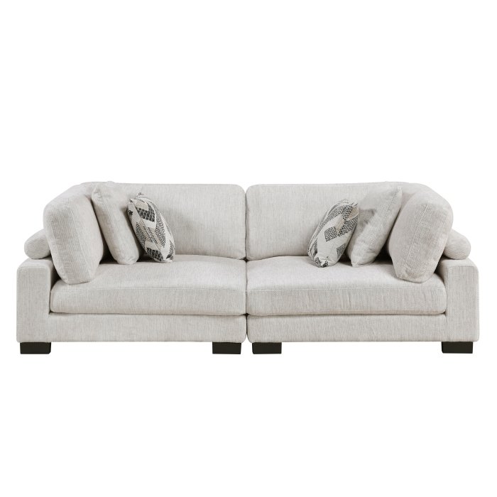 9555BEG-2_noBG___l.jpg 9555BEG-2* Love Seat - Image 1