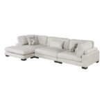 9555BEG*3CRACVC 3-Piece Modular Sectional with Chaise - Image 2