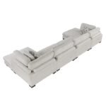 9555BEG*42AC2VC 4-Piece Modular Sectional with Chaise - Image 4
