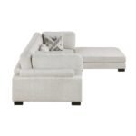 9555BEG*42CRACOT 4-Piece Modular Sectional with Ottoman - Image 5