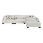 9555BEG*43CRAC 4-Piece Modular Sectional - Image 3
