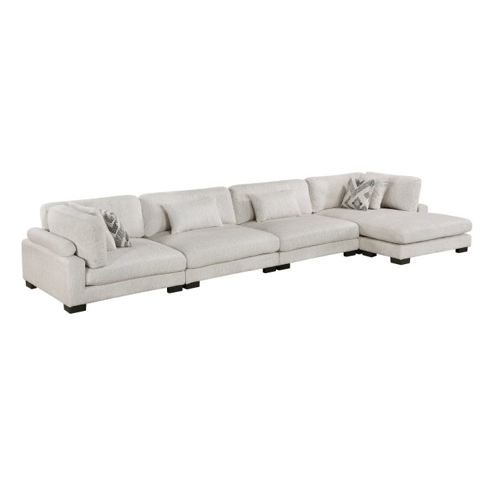 9555BEG_4CR2ACV__l.jpg 9555BEG*4CR2ACVC 4-Piece Modular Sectional with Chaise - Image 1