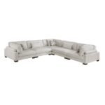 9555BEG*53CR2AC 5-Piece Modular Sectional