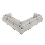 9555BEG*53CR2AC 5-Piece Modular Sectional - Image 3