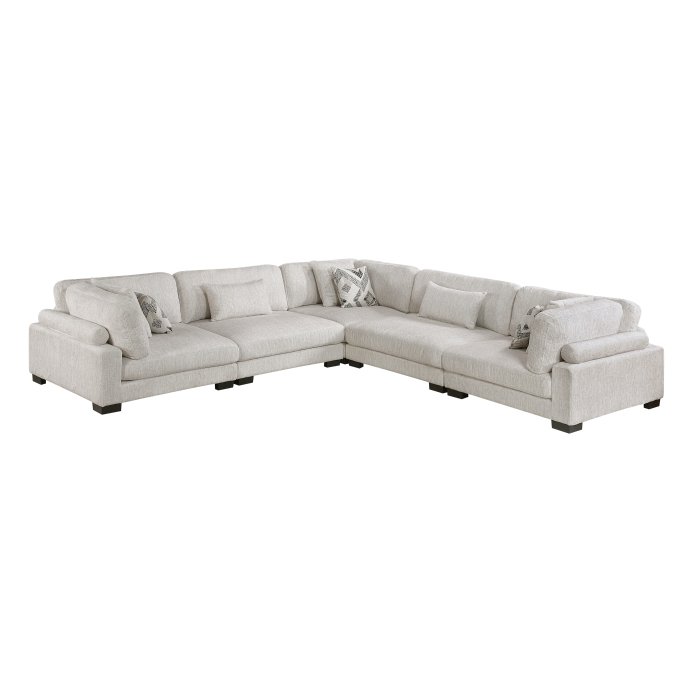 9555BEG_53CR2AC__l.jpg 9555BEG*53CR2AC 5-Piece Modular Sectional - Image 1