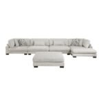 9555BEG*5CR2ACVCOT 5-Piece Modular Sectional with Chaise and Ottoman - Image 3