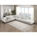 9555BEG-4 Ottoman - Image 7
