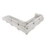 9555BEG*62CR3ACOT 6-Piece Modular Sectional with Ottoman - Image 7