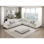 9555BEG-4 Ottoman - Image 6