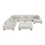 9555BEG*72CR3ACVCOT 7-Piece Modular Sectional with Ottoman - Image 3