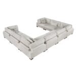 9555BEG*84CR4AC 8-Piece Modular Sectional - Image 4