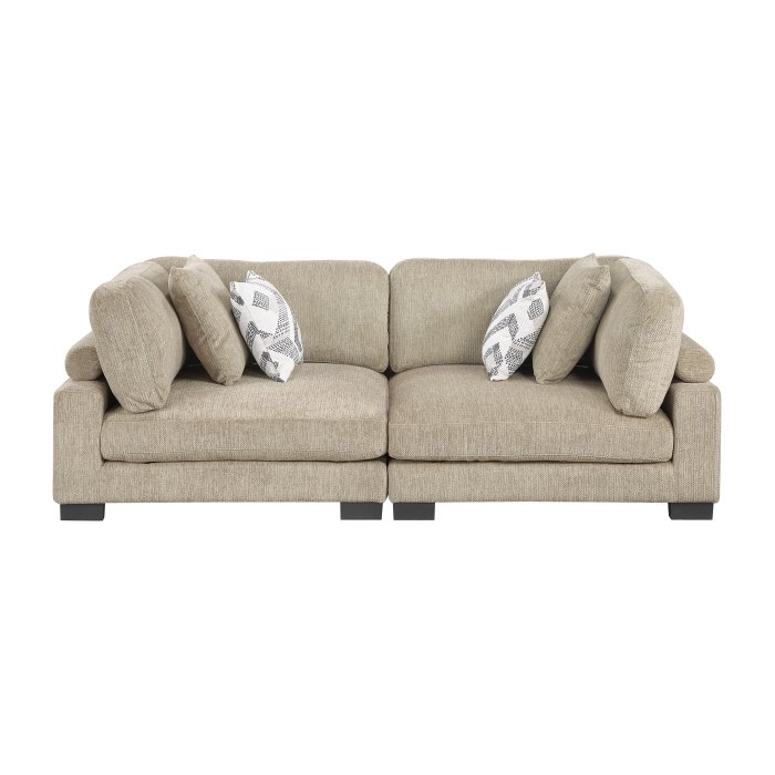 9555BRW-2_noBG___l.jpg 9555BRW-2* Love Seat - Image 1