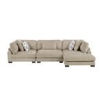 9555BRW*3CRACVC 3-Piece Modular Sectional with Chaise - Image 2