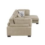 9555BRW*3CRACVC 3-Piece Modular Sectional with Chaise - Image 3