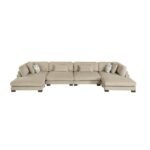 9555BRW*42AC2VC 4-Piece Modular Sectional with Chaise - Image 2