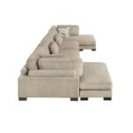 9555BRW*42AC2VC 4-Piece Modular Sectional with Chaise - Image 3