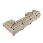9555BRW*42AC2VC 4-Piece Modular Sectional with Chaise - Image 4