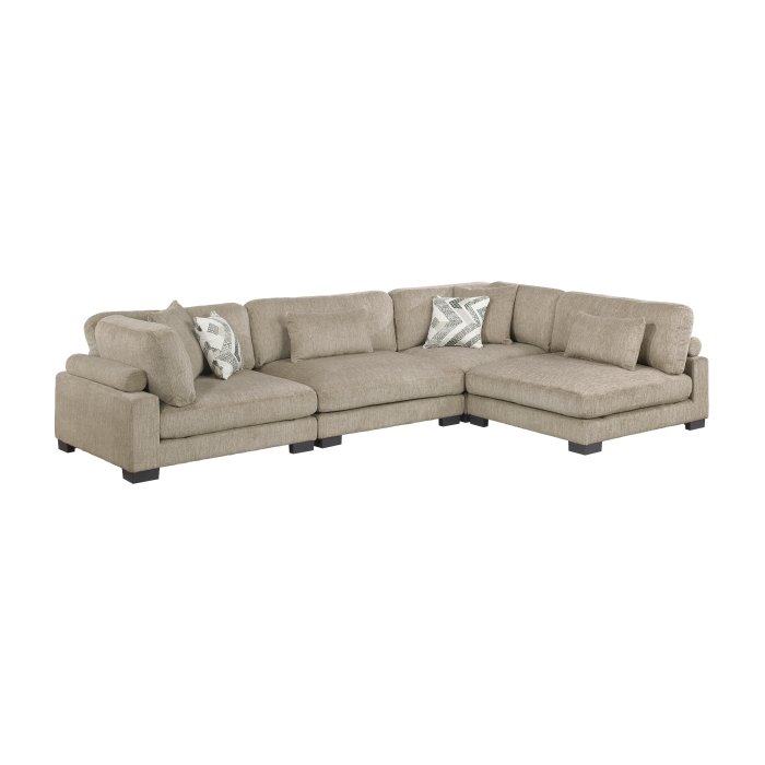 9555BRW_42CR2AC__l.jpg 9555BRW*42CR2AC 4-Piece Modular Sectional - Image 1