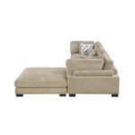 9555BRW*42CRACOT 4-Piece Modular Sectional with Ottoman - Image 4
