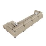 9555BRW*4CR2ACVC 4-Piece Modular Sectional with Chaise - Image 4