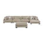 9555BRW*5CR2ACVCOT 5-Piece Modular Sectional with Chaise and Ottoman - Image 2