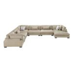 9555BRW*62CR3ACVC 6-Piece Modular Sectional with Chaise - Image 2