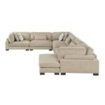 9555BRW*62CR3ACVC 6-Piece Modular Sectional with Chaise - Image 3