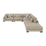9555BRW*62CR3ACOT 6-Piece Modular Sectional with Ottoman - Image 3