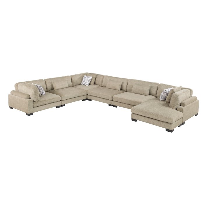 9555BRW_62CR3AC__l-9.jpg 9555BRW*62CR3ACVC 6-Piece Modular Sectional with Chaise - Image 1