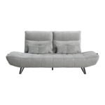 9556GRY-3PW Sofa with Power Adjustable Seat Depth and Manual Adjustable Headrests - Image 2