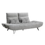 9556GRY-3PW Sofa with Power Adjustable Seat Depth and Manual Adjustable Headrests - Image 3