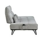 9556GRY-3PW Sofa with Power Adjustable Seat Depth and Manual Adjustable Headrests - Image 5