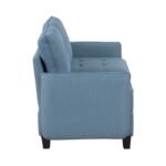 9557BUE-2* Love Seat - Image 3